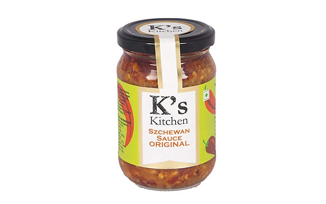 K's Kitchen Szchewan Sauce Original    Glass Jar  280 grams